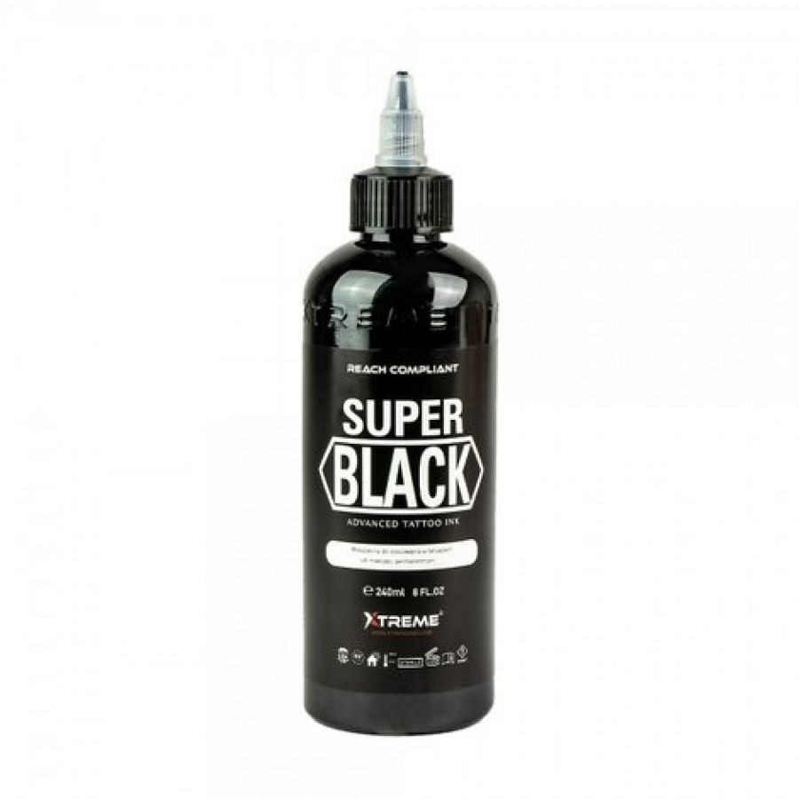 Тату краска Xtreme Ink G02 Super Black